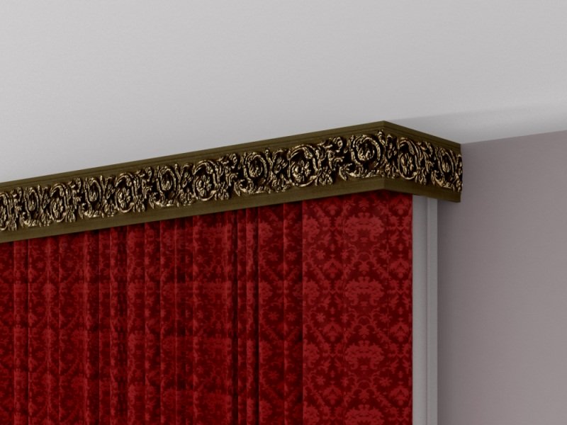 Thin Ceiling Cornices Eaves For Curtains Ceiling Or Wall